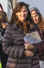 JENNIFER GARNER on the Set of The Last Thing He Told Me in Los Angeles 11/18/2024
