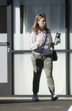 JENNIFER JASON LEIGH Visiting a Nail Salon in Los Angeles 11/14/2024