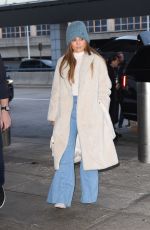 JENNIFER LOPEZ Arrives at JFK Airport in New York 11/04/2024