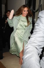 JENNIFER LOPEZ Heading Out to Promotes Unstoppable at Graham Norton Show in London 11/07/2024