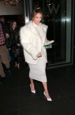 JENNIFER LOPEZ Leaves The W Hotel in London 11/05/2024