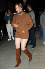 JENNIFER LOPEZ Leaves Unstoppable Screening at SVA Theater in New York 11/03/2024