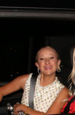 JENNIFER MEYER and ERIN FOSTER Arrives at Leonardo DiCaprio