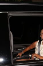 JENNIFER MEYER and ERIN FOSTER Arrives at Leonardo DiCaprio