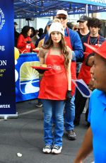 JENNIFER MICHELE DE WINTER Serves Good to Homeless at LA Mission in Los Angeles 11/27/2024