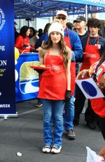 JENNIFER MICHELE DE WINTER Serves Good to Homeless at LA Mission in Los Angeles 11/27/2024
