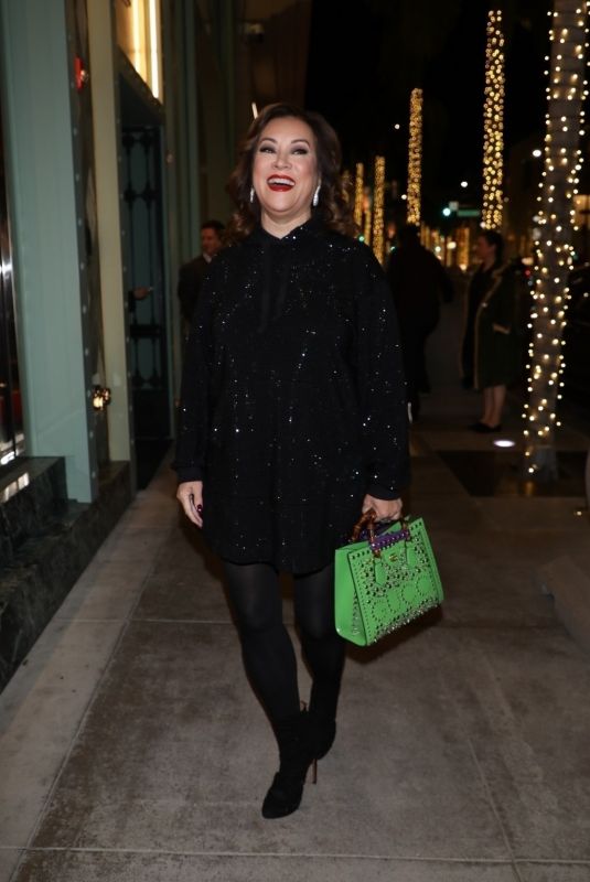 JENNIFER TILLY Arrives at a Premiere Party at Gucci Osteria 11/19/2024