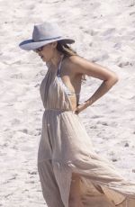 JESSICA ALBA in Bikini at a Beach in Mexico 11/26/2024