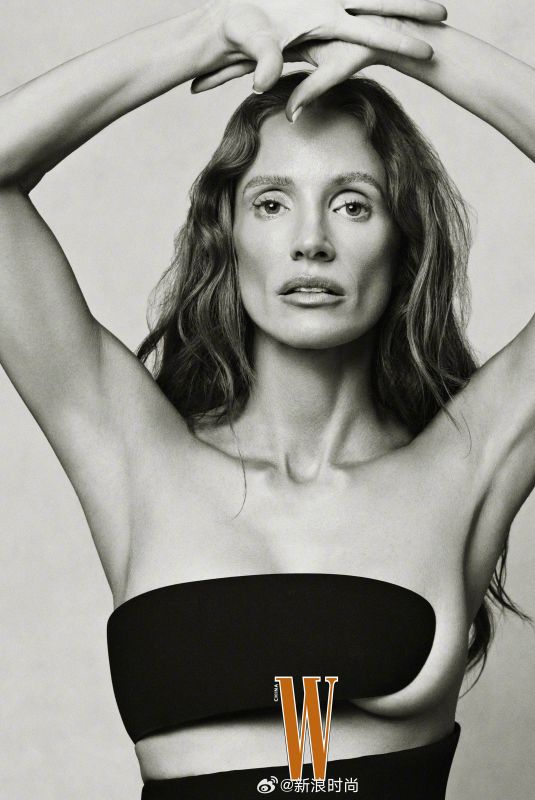 JESSICA CHASTAIN for W Magazine, November 2024