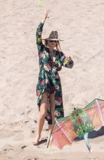 JESSICA CHASTAIN Out at a Beach in Los Cabos 11/21/2024