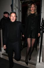 JESSICA CLARKE Arrives at Kate Moss Celebrates Her New Range for Zara in London 11/28/2024
