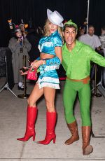 JESSICA MICHEL SERFATY Arrives at Heidi Klum