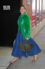 JESSICA SEINFELD Arrives at CBS Studios in Los Angeles 11/12/2024