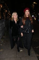 JESSICA WRIGHT Out at Christmas in the Courtyard with Her Mother 11/27/2024