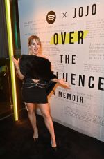 JOANNA JOJO LEVESQUE at Spotify x JoJo Memoir Release Party in New York City 11/20/2024
