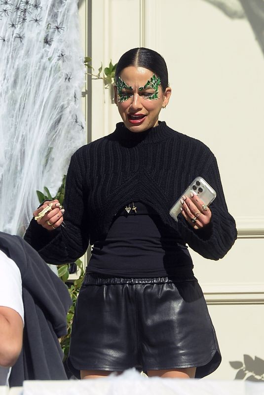 JOCELYN MIRANDA Out for Halloween in Los Angeles 10/31/2024