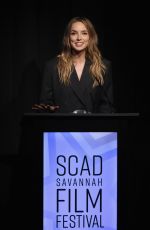 JODIE COMER at In Conversation and Award Presentation to Jodie Comer at 27th SCAD Savannah Film Festival 11/02/2024