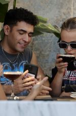 JOJO SIWA Enjoys a Chilled Iced Coffee in Los Angeles 11/13/2024