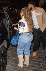 JORDYN WOODS and Karl Anthony Towns Leaves Date Night in New York 11/09/2024