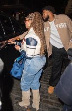 JORDYN WOODS and Karl Anthony Towns Leaves Date Night in New York 11/09/2024