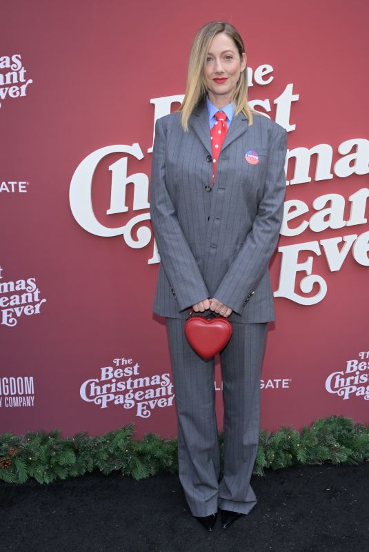 JUDY GREER at The Best Christmas Pageant Ever Premiere at The Grove in Los Angeles 11/02/2024