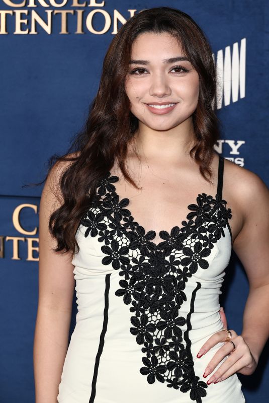 JULIA GARCIA at Cruel Intentions Premiere & Screening Event in Los Angeles 11/19/2024
