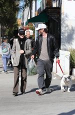 JULIA GARNER Out Shopping at Farmer
