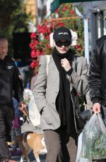 JULIA GARNER Out Shopping at Farmer