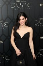 JULIA LAWRENCE at Dune: Prophecy Premiere Afterparty in New York 10/30/2024