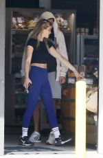 JULIA STAMBLER and Sean Stewart Out Kissing in Bel Air Neighborhood of Los Angeles 11/05/2024