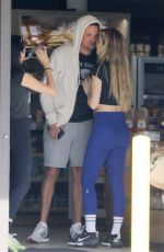 JULIA STAMBLER and Sean Stewart Out Kissing in Bel Air Neighborhood of Los Angeles 11/05/2024