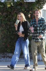 JULIA STAMBLER Arrives at Andy LeCompte Salon in Beverly Hills 11/05/2024