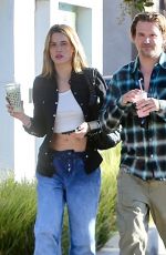JULIA STAMBLER Arrives at Andy LeCompte Salon in Beverly Hills 11/05/2024