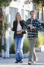 JULIA STAMBLER Arrives at Andy LeCompte Salon in Beverly Hills 11/05/2024