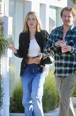 JULIA STAMBLER Arrives at Andy LeCompte Salon in Beverly Hills 11/05/2024