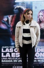 JULIETA TOBIO at Las Chicas de la Estacion Portrait Session in Madrid 11/19/2024