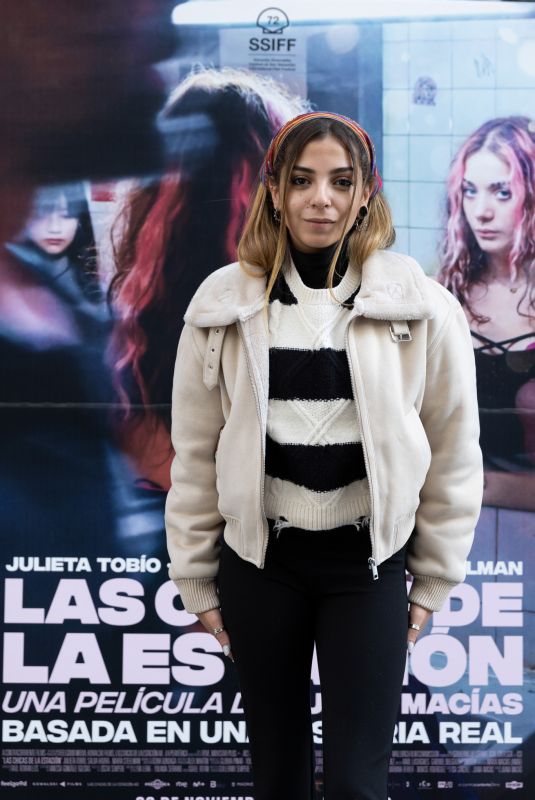 JULIETA TOBIO at Las Chicas de la Estacion Portrait Session in Madrid 11/19/2024