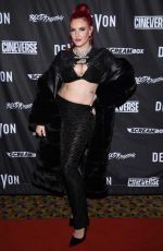 JUSTINA VALENTINE at Devon Premiere at AMC Empire 25 in New York 11/08/2024