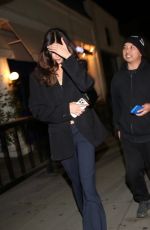 KAIA GERBER Leaves Horses Restaurant in Los Angeles 11/13/2024