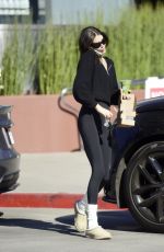 KAIA GERBER Out for Iced Matcha in Los Angeles 11/07/2024