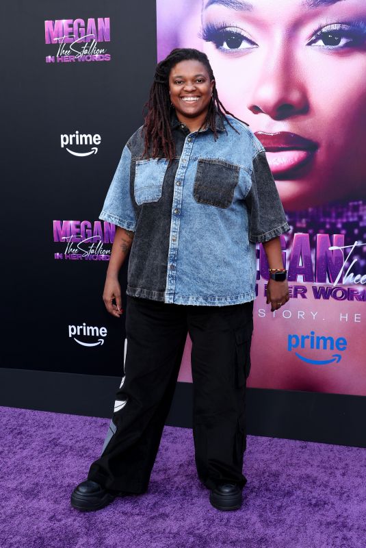 KALEENA ZANDERS at Megan Thee Stallion: In Her Words Los Angeles One Night Only Screening Event in IMAX at TCL Chinese Theatre in Hollywood 10/30/2024