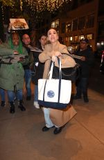 KALEY CUOCO Arrives at Her Hotel After taping Jimmy Fallon Show in New York 11/25/2024