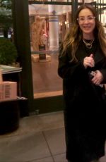 KALEY CUOCO Out and About in Midtown in New York 11/27/2024