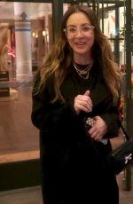 KALEY CUOCO Out and About in Midtown in New York 11/27/2024