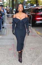 KANDI BURRUSS Arrives at Live with Mark & Kelly in New York 11/04/2024