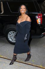 KANDI BURRUSS Arrives at Live with Mark & Kelly in New York 11/04/2024