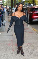 KANDI BURRUSS Arrives at Live with Mark & Kelly in New York 11/04/2024