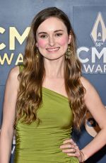 KAT HIGGINS at 58th Annual CMA Awards at Bridgestone Arena in Nashville 11/20/2024