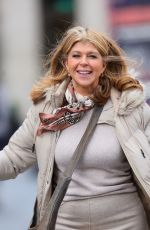KATE GARRAWAY Arrives at Smooth Radio in London 11/22/2024