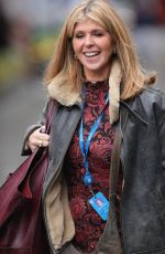 KATE GARRAWAY Leaves Smooth Radio in London 11/07/2024